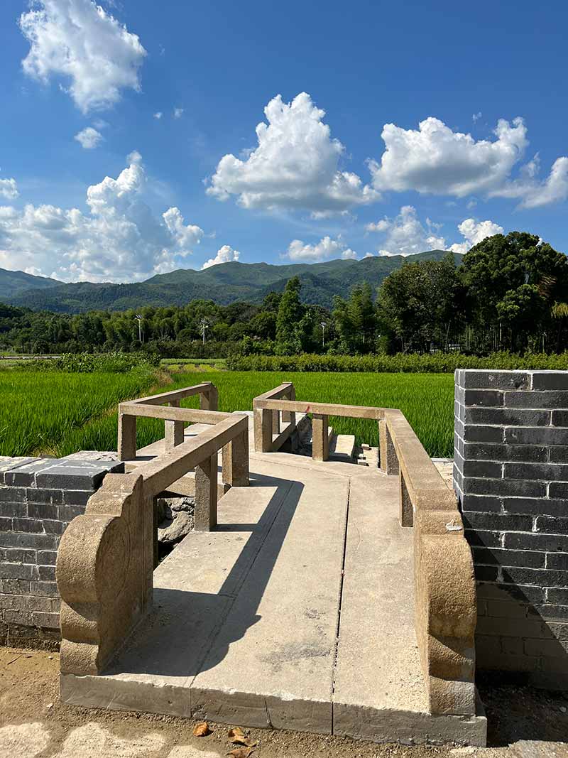 湖南花岗岩仿古石材景区使用案例