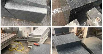 湖南 芝麻黑地铺石材