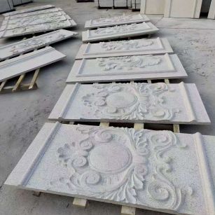 湖南 芝麻白干挂雕花板