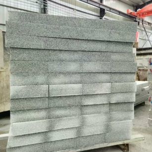 湖南 芝麻白10公分300*600广场地铺，A料定制，尺寸标准，厚薄均匀