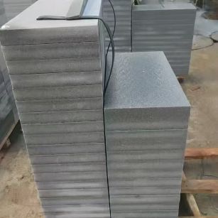 湖南 芝麻灰火烧面300*600*50地铺石材