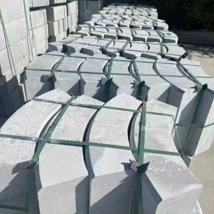 湖南 芝麻灰弧形路沿石