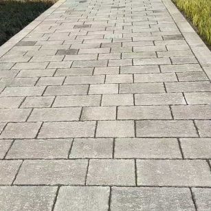 湖南仿古石铺装效果