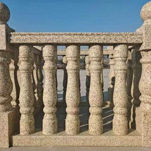 湖南 黄金麻栏杆（扶手，花瓶柱，将军柱）