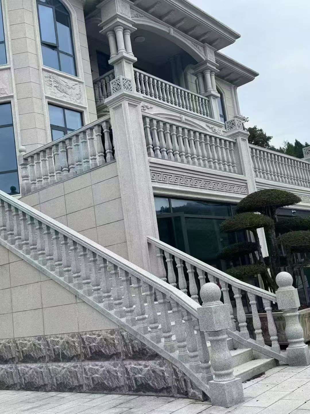 湖南 芝麻白别墅，栏杆