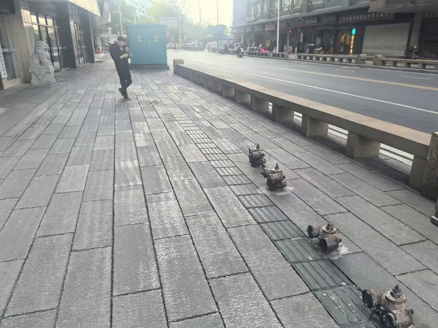 湖南仿古石铺装效果