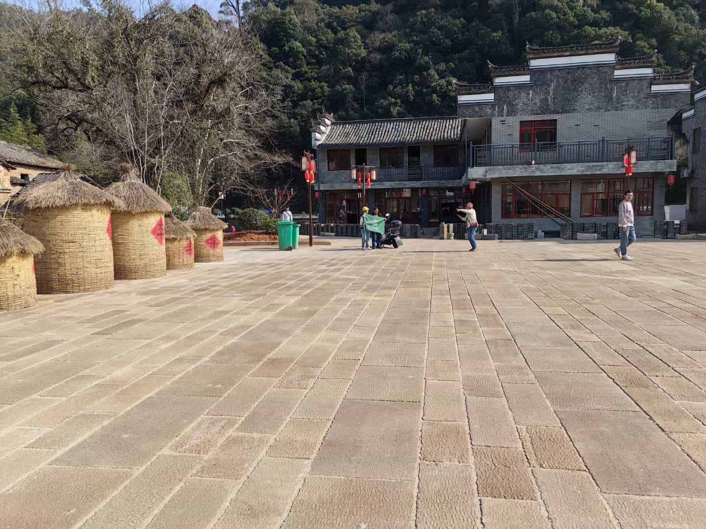 湖南仿古石铺装效果