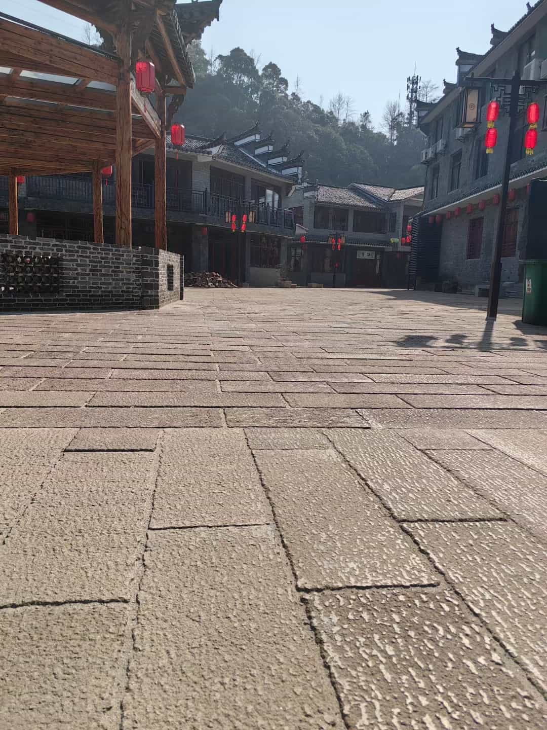 湖南仿古石铺装效果