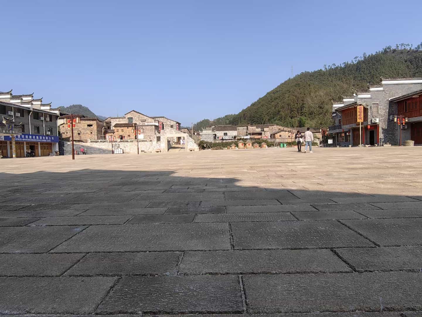 湖南仿古石铺装效果