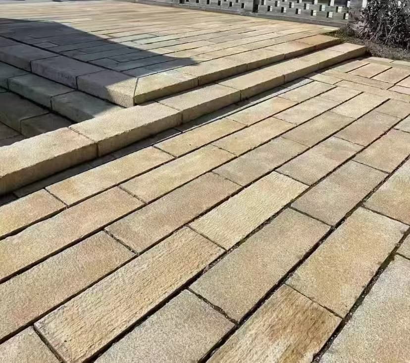 湖南仿古石铺装效果