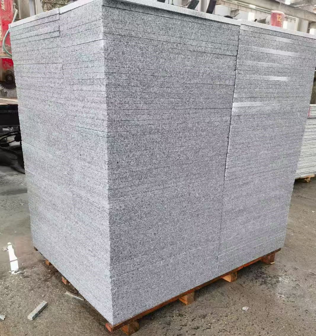 湖南 火烧面地铺石，街道广场园林市政工程板，1.8~5.0厚均有现货