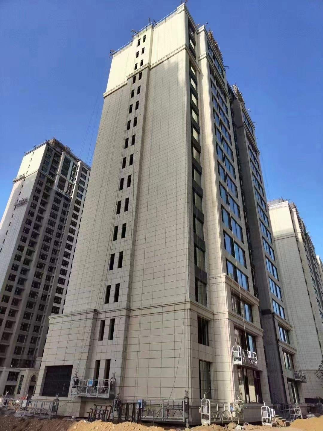 湖南黄金麻高端小区，外墙干挂